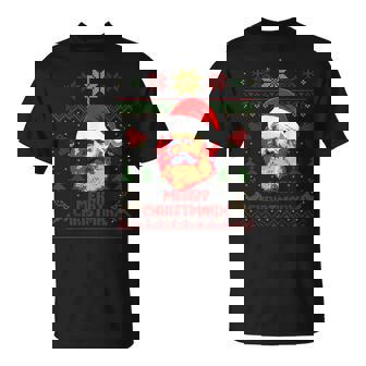 Karl Marx Merry Christmarx Joyeux Noël T-Shirt - Cadeauxyz