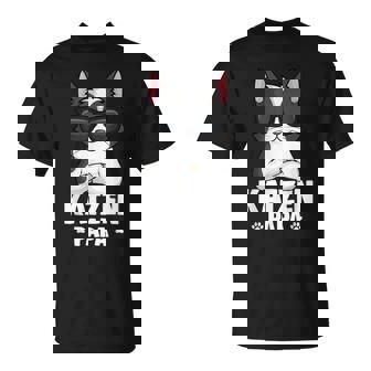 Katzen Papa Katze T-Shirt - Geschenkecke