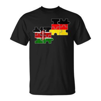 Kenya Germany Flag German Kenyan T-Shirt - Geschenkecke