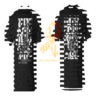 Kidney Cancer Support Family Kidney Cancer Awareness T-Shirt - Monsterry