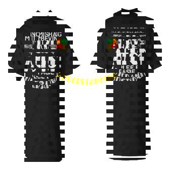 Kids Not Misbehaving I Have Autism Understanding Boys Girls Kids T-Shirt - Monsterry