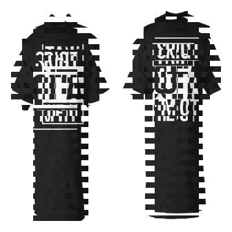 Kids Straight Outta Time Out Toddler Infant Kids Girl Boy T-Shirt - Monsterry
