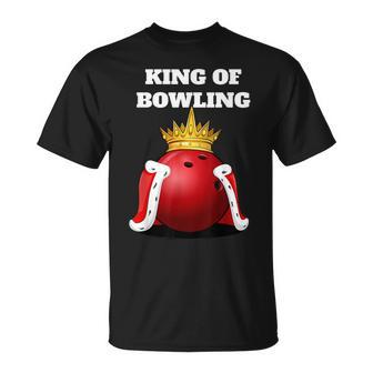 King Of Bowling Bowling Bowling T-Shirt - Geschenkecke