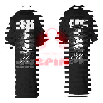 King Of The Spin Edm Dj Music Lover Camiseta unisex - Regaloses