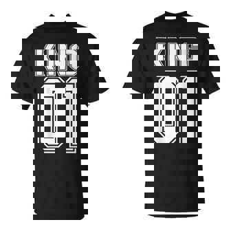 Kings 01 Best Couple For Friendship Day Valentine T-Shirt - Monsterry