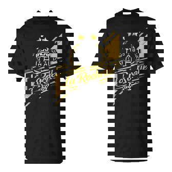 La Rochelle 2 Étoiles Rugby Supporter Rochelais Cadeau T-Shirt - Cadeauxyz