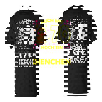 Ladies 70 Years Flottes Bee 70Th Birthday 70Th Anniversary T-Shirt - Geschenkecke