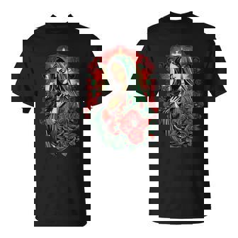 Our Lady Virgen De Guadalupe Virgin Mary Catholic Saint T-Shirt - Monsterry