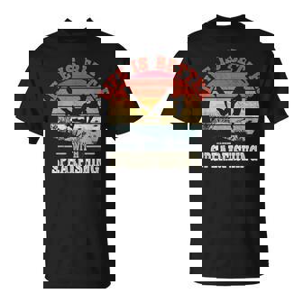 Laida Es Mejor Con La Pesca Submarina Retro Para Hombre Submarinero Camiseta unisex - Regaloses