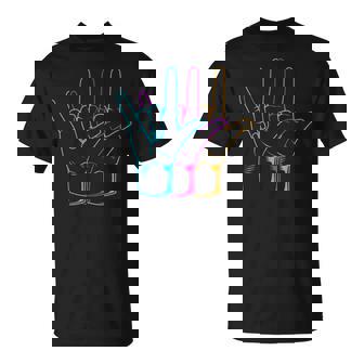 Langue Des Signes Américaine I Love You Asl T-Shirt - Cadeauxyz