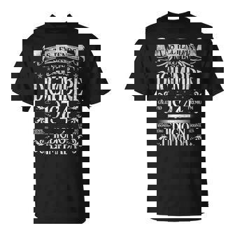 Las Leyendas Nacen En Diciembre De 1974 50 Años Cumpleaños Camiseta unisex - Regaloses