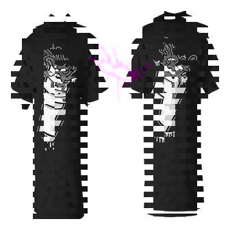 Lean Shirts Purple Drank Dirty Double Cup Lean Line Smoke T-Shirt - Monsterry