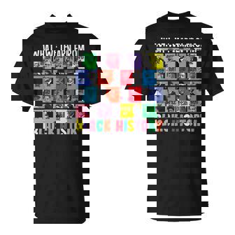 What We Learn From Black History Melanin Educated Leaders T-Shirt | Mazezy