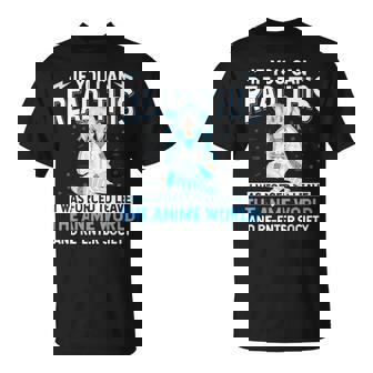 Leave Anime World & Re-Enter Society Anime Lover T-Shirt - Monsterry