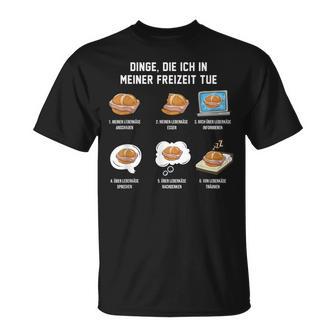 Leberkäse In Der Freizeit Meat Cheese Liver Cheese S T-Shirt - Geschenkecke