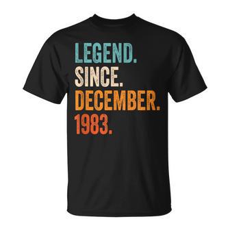 Legend Since December 1983 41 Years T-Shirt - Geschenkecke