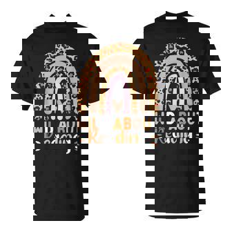Leopard Teacher Wild About Reading Books Reader Librarian T-Shirt - Thegiftio