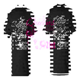 Les Reines Des S Sont Nées Le 21 Avril Une Reine Est Née T-Shirt - Cadeauxyz
