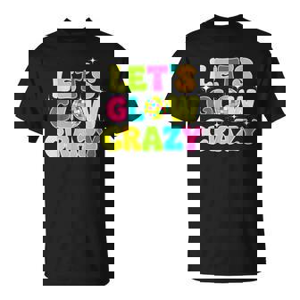 Let's Crazy Costume Birthday Party Glowing 80S 90S Men T-Shirt - Thegiftio UK