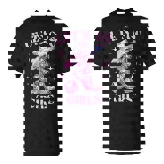 Let's Go Girls Pink Cowgirl Enterrement Deie De Jeune Fille T-Shirt - Cadeauxyz