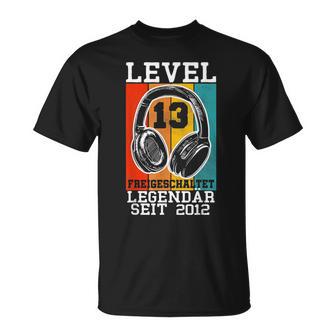 Level 13 Unlocked Legendary Since 2012 Birthday 13 T-Shirt - Geschenkecke