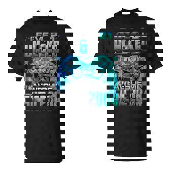 Level 21 Unlocked Awesome Since 2004 21St Birthday Gaming T-Shirt - Thegiftio UK