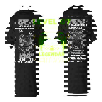 Level 7 Years Birthday Young Gamer 2018 Birthday T-Shirt - Geschenkecke