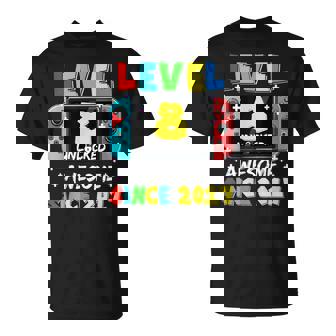 Level 8 Freigeschaltet Fantastisch Seit Dem 8 Geburtstagon Gaming 2017 T-Shirt - Geschenkecke