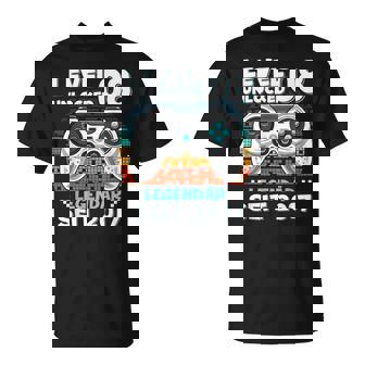 Level 8 Years Birthday Young Gamer 2017 Birthday T-Shirt - Geschenkecke