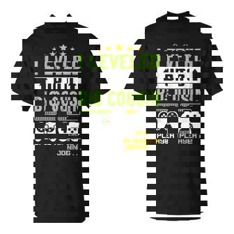 Leveling Up To Cousin 2025 I'm Going To Be A Big Cousin 2025 T-Shirt - Monsterry