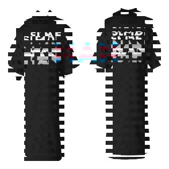 LGBT Trans Pride Self Made Man Transman Lover Transgender T-Shirt - Monsterry