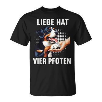 Liebe Hatier Pfoten Appenzeller Mountain Dog T-Shirt - Geschenkecke