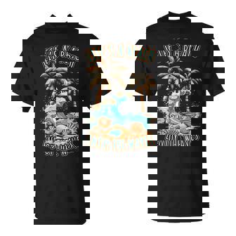 Life´S A Beach Summer Vacation Tropical Beach T-Shirt - Thegiftio