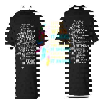 Listen To The Wind It Talks Listen To The Silence It Speaks T-Shirt - Thegiftio