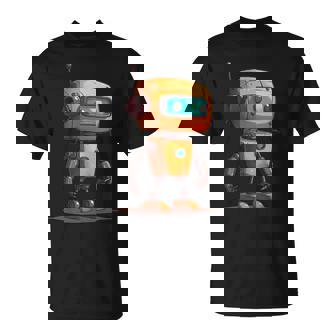 Little AI Robot Boy Costume For Machine Lovers Premium T-Shirt - Monsterry