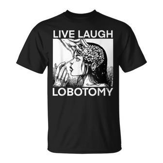 Live Laugh Lobotomy Spade Ink T-Shirt - Geschenkecke