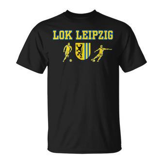 Lok Leipzig Fussball Kickenerein Fan Heimat Sachsen T-Shirt - Geschenkecke