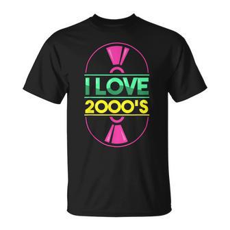I Love 2000'S 2000 Camiseta unisex - Regaloses