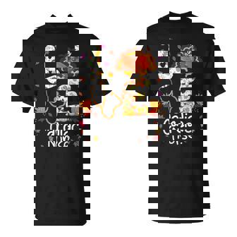 Love Cardiac Nurse Turkey Nursing Thanksgiving Autumn Fall T-Shirt - Monsterry