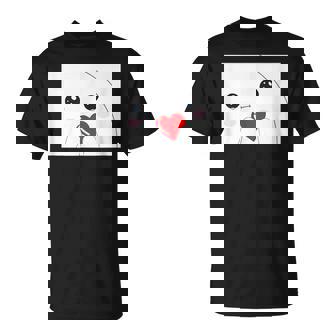 Love Confession Character Graphic T-Shirt - Monsterry