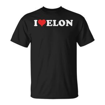 I Love Elon T-Shirt - Geschenkecke