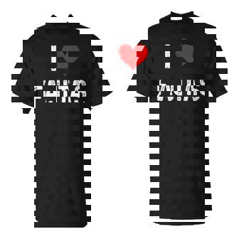 I Love Fajitas – Cœur – Distressed – Cuisine Mexicaine T-Shirt - Cadeauxyz