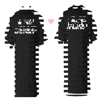 I Love Gilmore Matching Girlfriend & Boyfriend Gilmore Name T-Shirt - Thegiftio