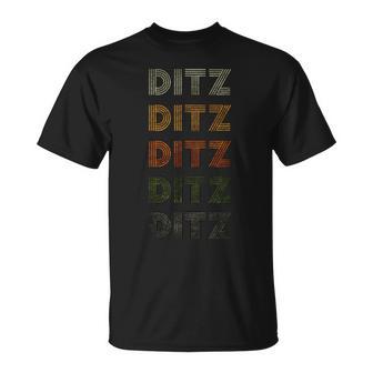 Love Heart Ditz Style Grunge Styleintage Noir Ditz T-Shirt - Cadeauxyz