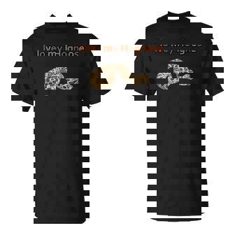 I Love My Hognose Snake Tshirt Western Hognose Tee T-Shirt - Monsterry