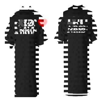 I Love Hot Androids Robot AI Scifi Bot Synthetic Fan T-Shirt - Monsterry