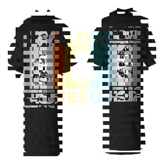 I Love Jesus Faith For My Church Faithful God Is T-Shirt - Monsterry