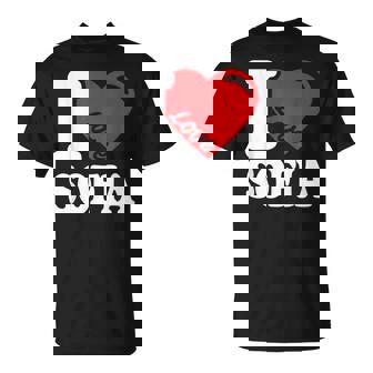 I Love Sofia Con Corazón Rojo Personalizado Sofia I Love Sofia Camiseta unisex - Regaloses