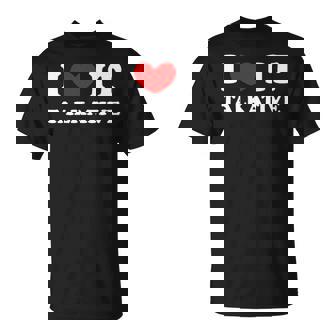 I Love It Talkative I Heart It Talkative Premium T-Shirt - Monsterry