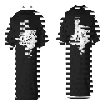 Love Texan Home Texas State Tee T-Shirt - Monsterry